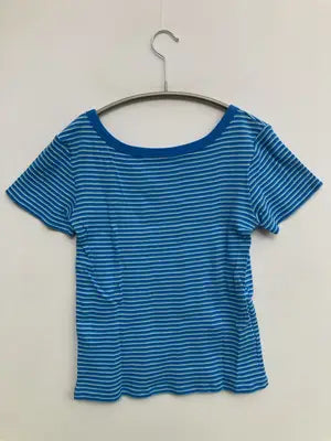 SLY/スライ/Tシャツ/カットソー/トップス/ブルー/FREE