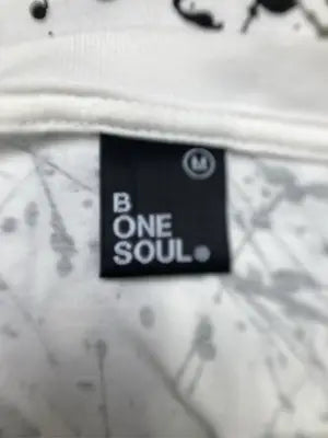 B ONE SOUL/ビーワンソウル/Tシャツ/カットソー/トップス/ホワイト/M