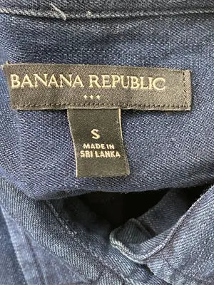 BANANA REPUBLIC/バナナリパブリック/シャツ/ブラウス/トップス/ブルー/S