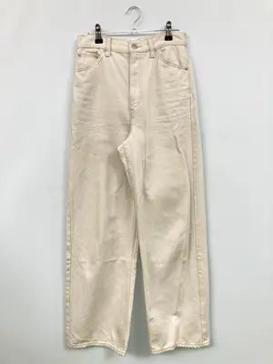 UNIQLO U/ユニクロユー/デニムパンツ/パンツ/アイボリー/23(58.5cm)