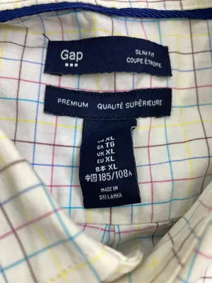 GAP/ギャップ/シャツ/ブラウス/トップス/ホワイト/XL