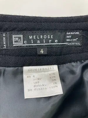 MELROSE claire/スカート/スカート/ブラック/4