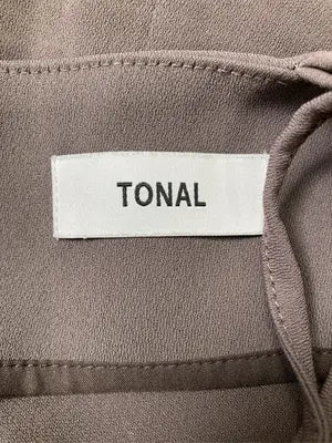 TONAL/ドレス/ワンピース/ドレス/ブラウン/38