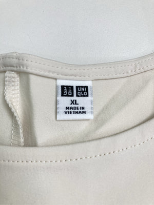UNIQLO/ユニクロ/ワンピース/ワンピース/ドレス/ベージュ/XL