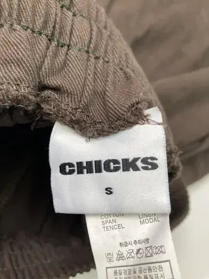 CHICKS/その他パンツ/パンツ/ブラウン/S