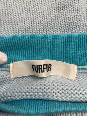 FURFUR/ファーファー/ニット/セーター/トップス/スカイブルー/ONE SIZE