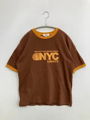 CHILLFAR/チルファー/Tシャツ/カットソー/トップス/ブラウン/FREE