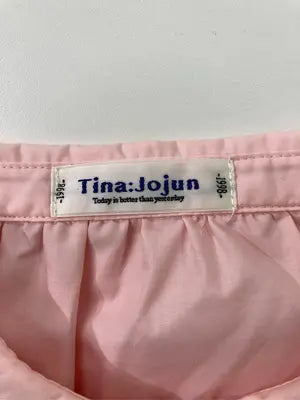 TINA:JOJUN/ティーナジョジュン/シャツ/ブラウス/トップス/ピンク/M