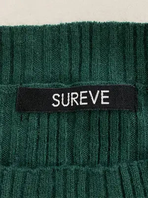 SUREVE/シュリーブ/ニット/セーター/トップス/グリーン/L