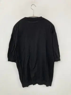 nano UNIVERSE/ナノユニバース/Tシャツ/カットソー/トップス/ブラック/M