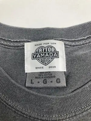 TATTOO STUDIO/Tシャツ/カットソー/トップス/ブラック/L