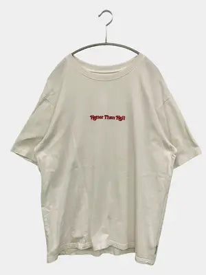 hotter than hell/Tシャツ/カットソー/トップス/ホワイト/M