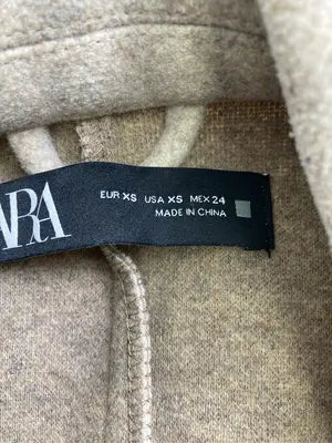 ZARA/ザラ/ベスト/トップス/ベージュ/USA XS