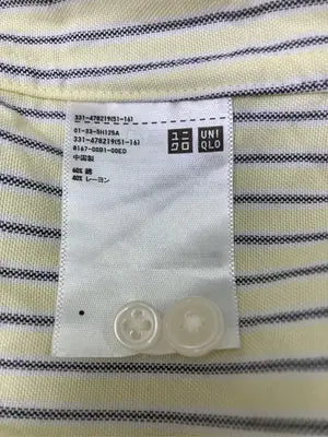 UNIQLO JW Anderson/ユニクロジェイダブリューアンダーソン/シャツ/ブラウス/トップス/イエロー/L