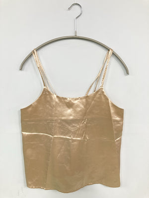 キャミソール/トップス/ベージュ/F