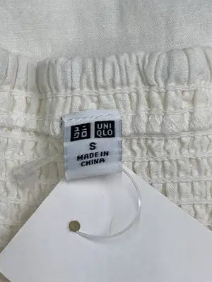 UNIQLO/ユニクロ/ワンピース/ワンピース/ドレス/ホワイト/S