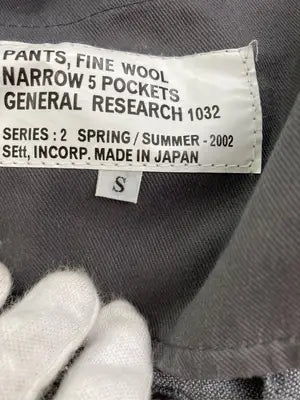 GENERAl RESEARCH/スラックス/パンツ/グレー/S