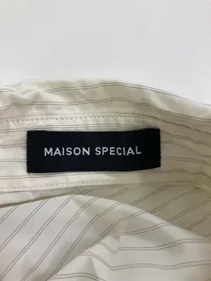 MAISON SPECIAL/メゾンスペシャル/シャツ/ブラウス/トップス/アイボリー/FREE