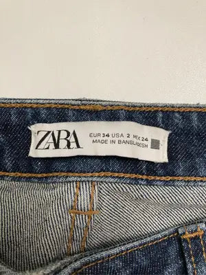 ZARA/ザラ/デニムパンツ/パンツ/ブルー/EUR34