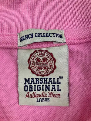 MARSHALL ORIGINAL/ポロシャツ/トップス/ピンク/LARGE