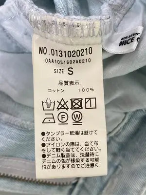 one after another NICE CLAUP/ワンアフターアナザーナイスクラップ/デニムパンツ/パンツ/スカイブルー/S
