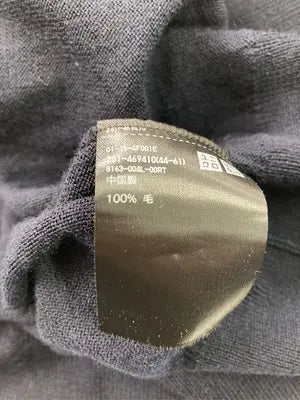 UNIQLO/ユニクロ/ニット/セーター/トップス/ネイビー/M