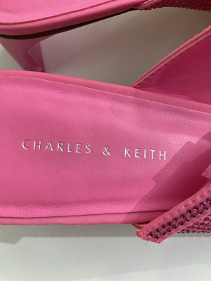 CHARLES&KEITH/チャールズアンドキース/パンプス/シューズ/ピンク/39