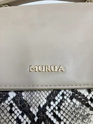 MURUA/ムルーア/ショルダーバッグ/バッグ/ベージュ