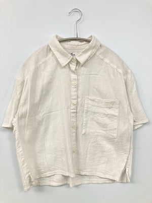 HOLLISTER/ホリスター/シャツ/ブラウス/トップス/ホワイト/XS