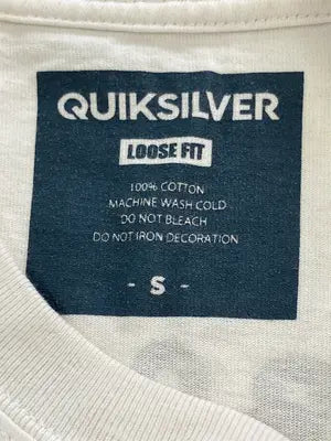 QUIKSILVER/クイックシルバー/Tシャツ/カットソー/トップス/アイボリー/S