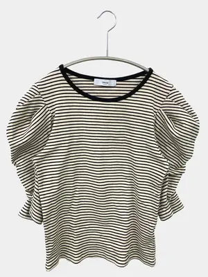 Discoat/ディスコート/Tシャツ/カットソー/トップス/ブラック/F