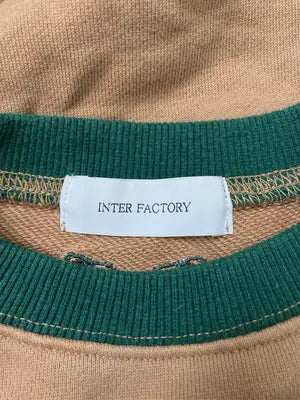 INTER FACTORY/インターファクトリー/スウェット/トップス/ベージュ/F