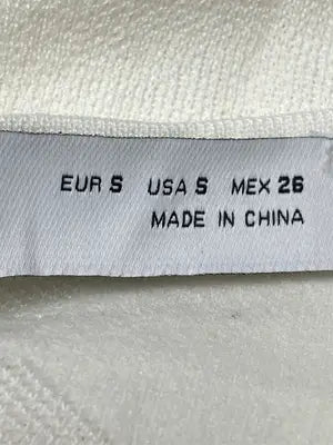 ZARA/ザラ/Tシャツ/カットソー/トップス/アイボリー/USA S