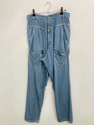 mercibeaucoup,/メルシーボークー/デニムパンツ/パンツ/スカイブルー/0