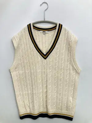 UNIQLO/ユニクロ/ベスト/トップス/ホワイト/M