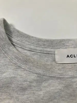 ACLENT/アクレント/Tシャツ/カットソー/トップス/グレー/F