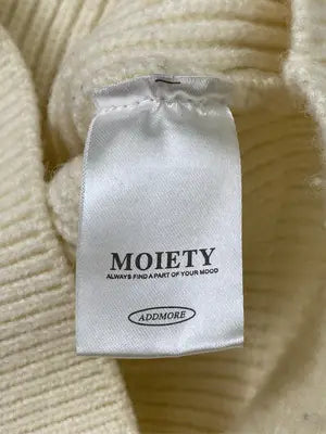 MOIETY/ニット/セーター/トップス/アイボリー