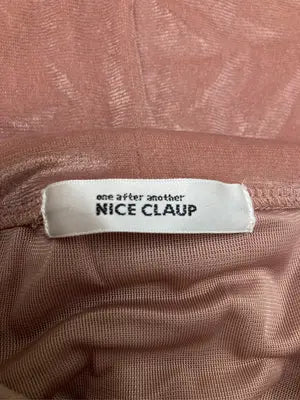 NICE CLAUP/ナイスクラップ/Tシャツ/カットソー/トップス/ピンク/F