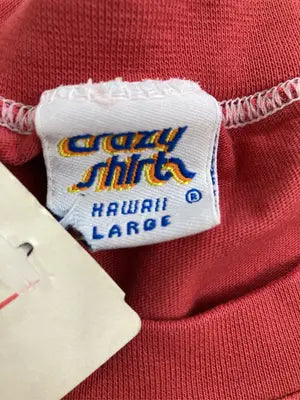 crazy shirts/クレイジーシャツ/Tシャツ/カットソー/トップス/レッド/LARGE