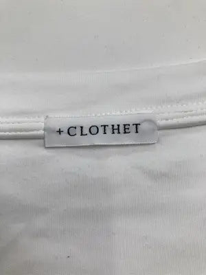 CLOTHET/Tシャツ/カットソー/トップス/ホワイト/4