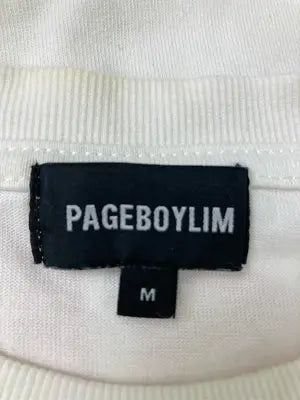 PAGEBOYLIM/ページボーイリム/Tシャツ/カットソー/トップス/ホワイト/M
