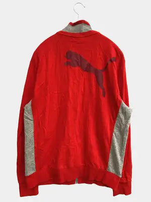 PUMA/プーマ/ジャージ/トラックジャケット/トップス/レッド/O