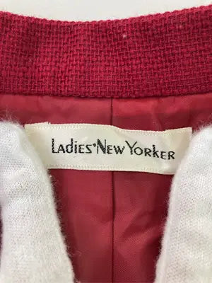 LAdiES` NEW YORKER/テーラードジャケット/ジャケット/アウター/レッド/76