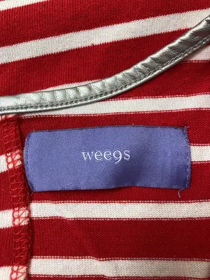 wee9s/ウィークス/Tシャツ/カットソー/トップス/レッド/FREE