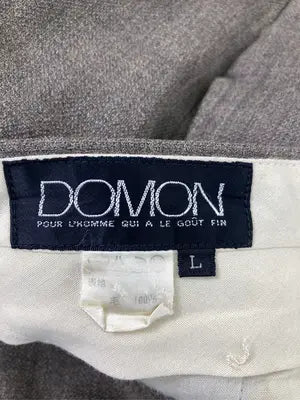 DOMON/スラックス/パンツ/ブラウン/L