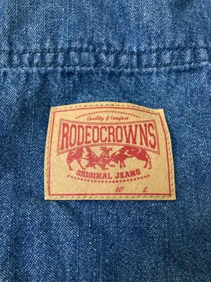 RODEO CROWNS/ロデオクラウンズ/シャツ/ブラウス/トップス/ブルー/FREE