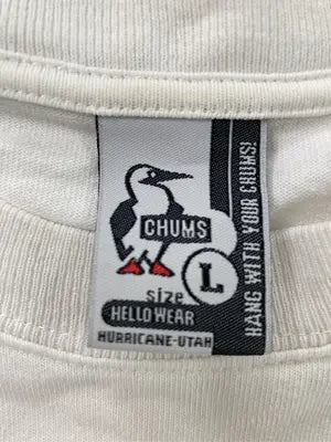 CHUMS/チャムス/Tシャツ/カットソー/トップス/ホワイト/L