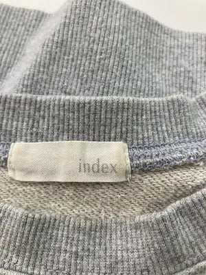 index/インデックス/スウェット/トップス/グレー/M
