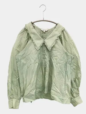 MOUSSY/マウジー/シャツ/ブラウス/トップス/ライトグリーン/F