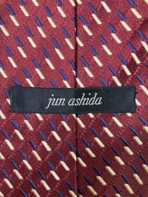 jun ashida/ジュンアシダ/ネクタイ/ファッション雑貨/レッド